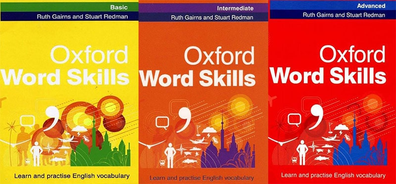 برای یادگیری زبان انگلیسی سری کتابهای oxford word skills
